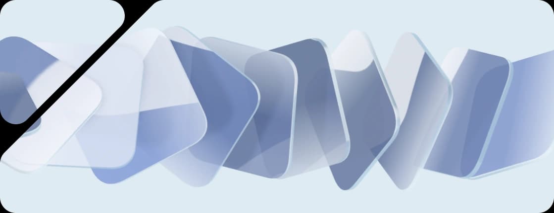 3D иллюстрация финтех‑продуктов